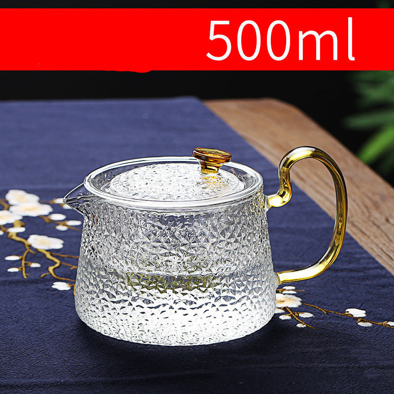 Thickened Glass Bubble Teapot