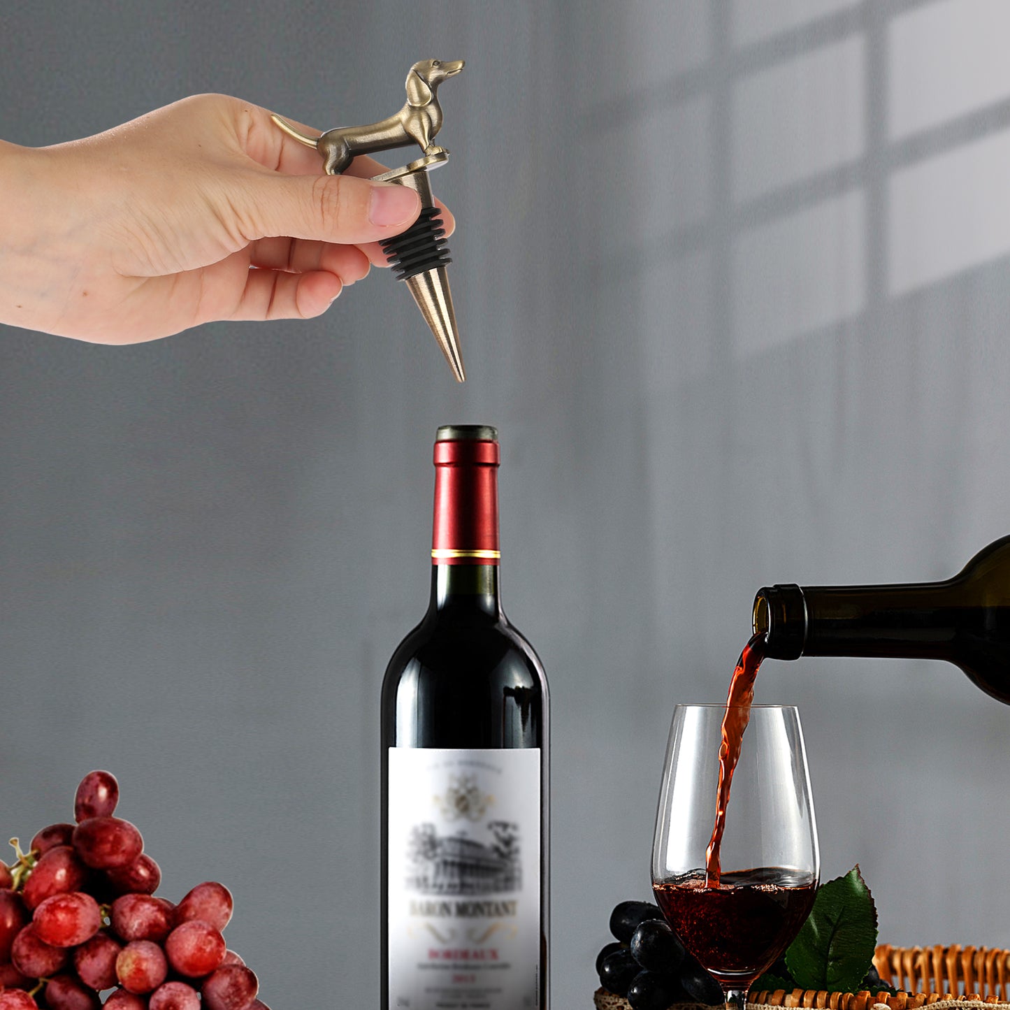 Dachshund Wiener-ful Wine Stopper