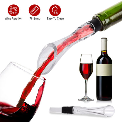 Smart Air Intake Wine Aerator Pourer Spout