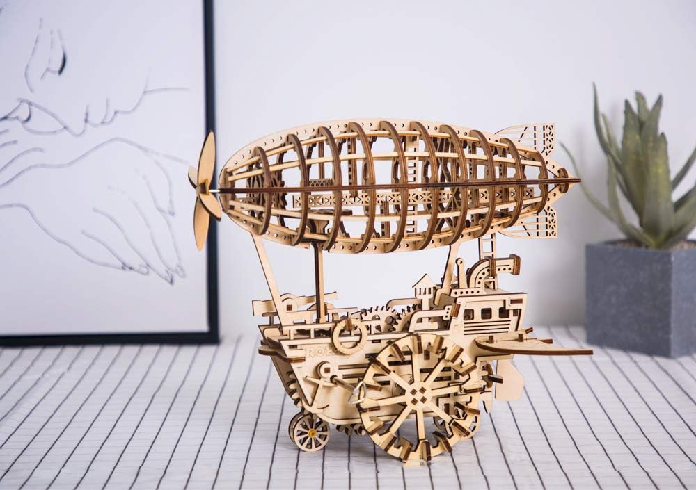 3D Wooden Puzzle DIY Kits - 229pc Air Vehicle