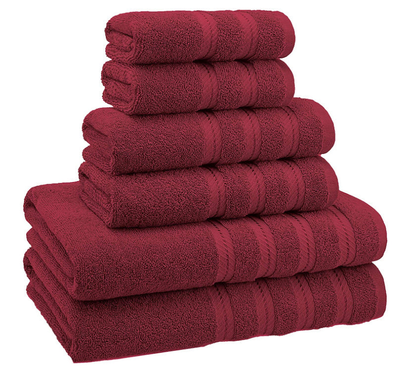 Absorbent Cotton Bath Towel Set