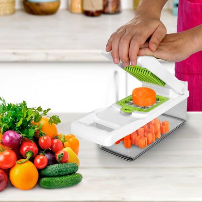 Life Skills - Food Prep: 12-in-1 Veggie Chopper Set