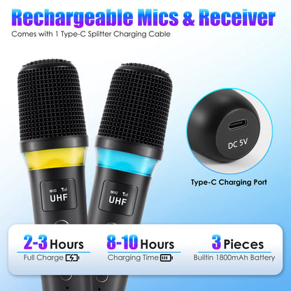 Wireless Microphone - Plug & Play!
