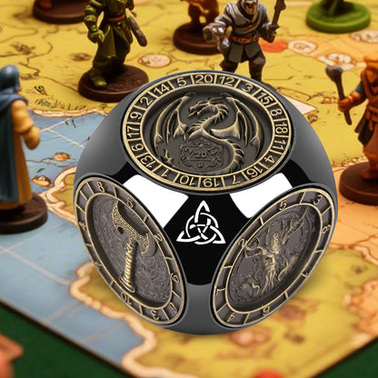 6-pk DND Dice Wheel Gift Box Set