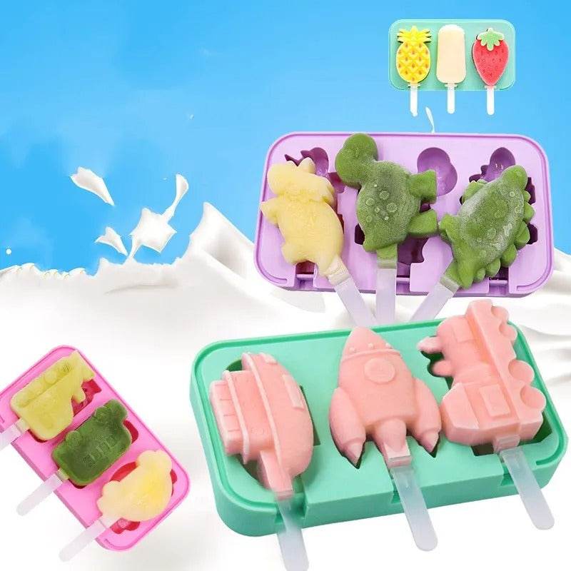 Creative Silicone Ice Cream Mold - Shop Jobie