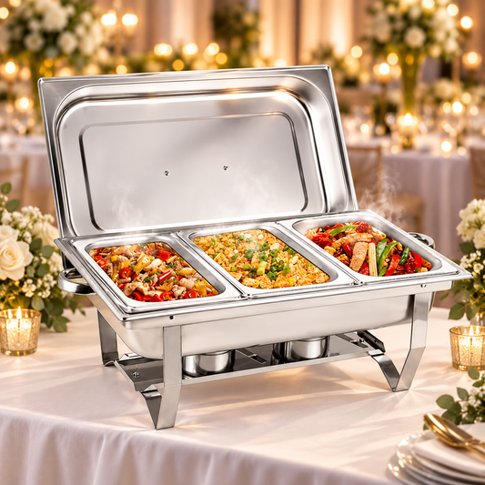 Triple Chafing Dish