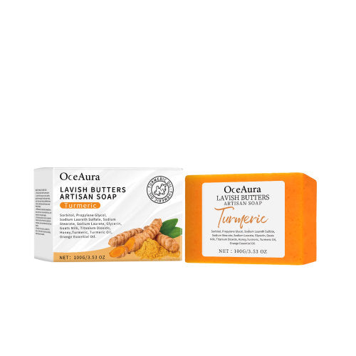 OceAura Turmeric Glow Skin Soap