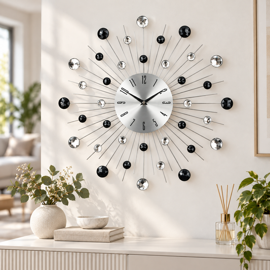 Starry Clock - Mid Century Modern