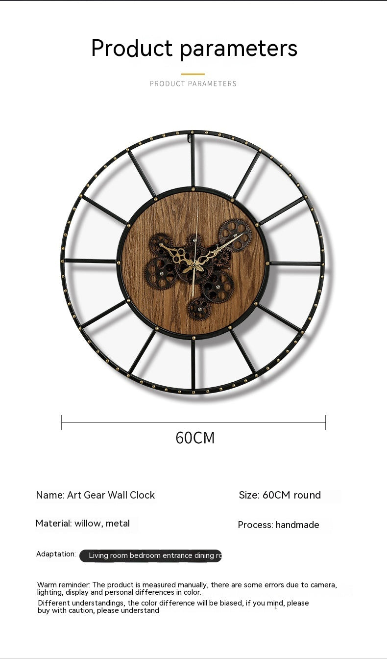 Mechanical Style Decorative Clocks