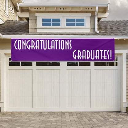6.5 ft "Congrats Graduates" Banner
