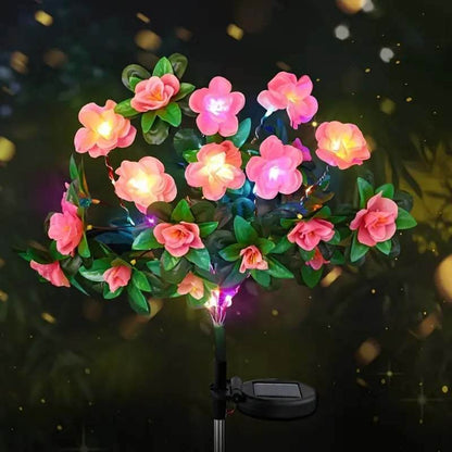 Solar Energy Flowers - Lighted Azalea - Shop Jobie