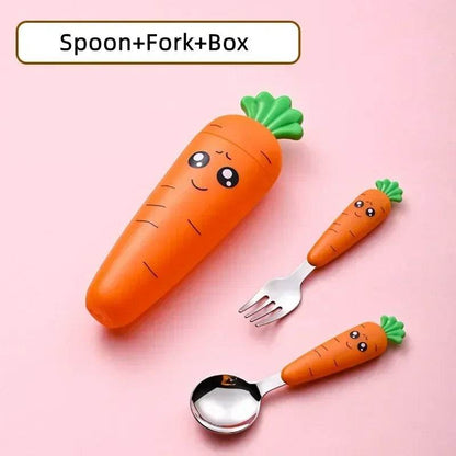Baby Cartoon Utensil Set - Shop Jobie