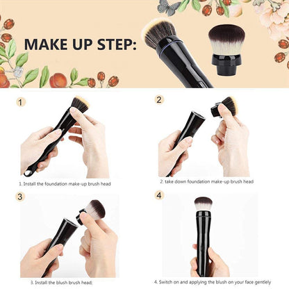 Effortless Electric Makeup Brush