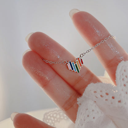 Rainbow Love Necklace