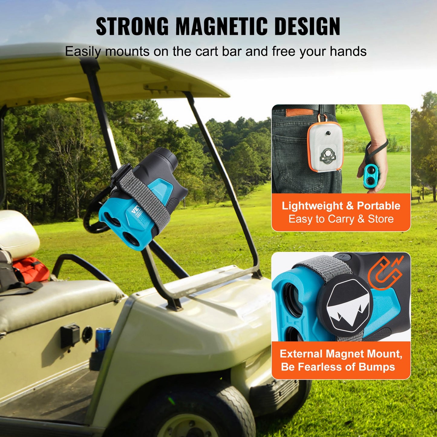 900 Yards Laser Range Finder - Golf, Hunting, Bird Watching & More