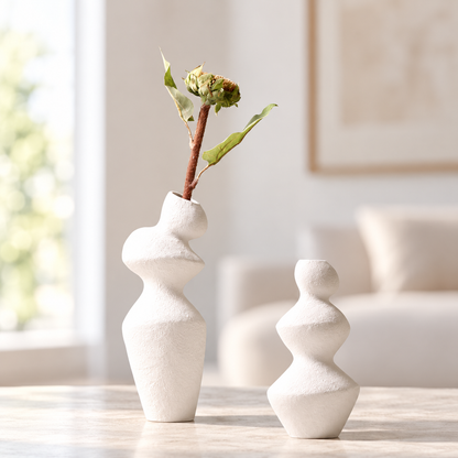 Twisted Ceramic Vases