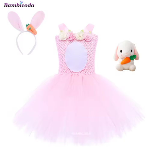 Easter Bunny - Tutu Dress & Headpiece Set