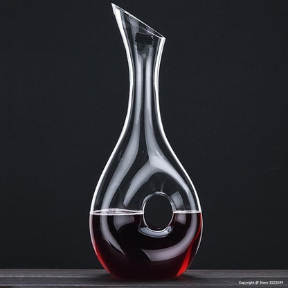 Abstract Wine Decanter