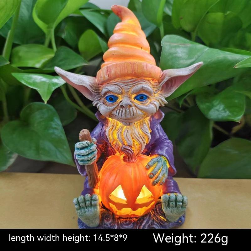 Garden Pumpkin Gnome