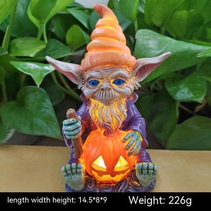 Garden Pumpkin Gnome