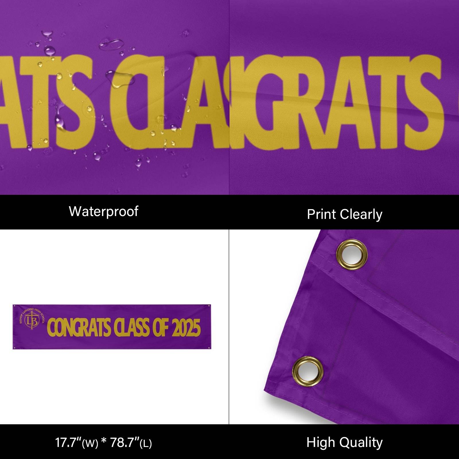 Graduation Yard Sign Banner Customized - Shop Jobie