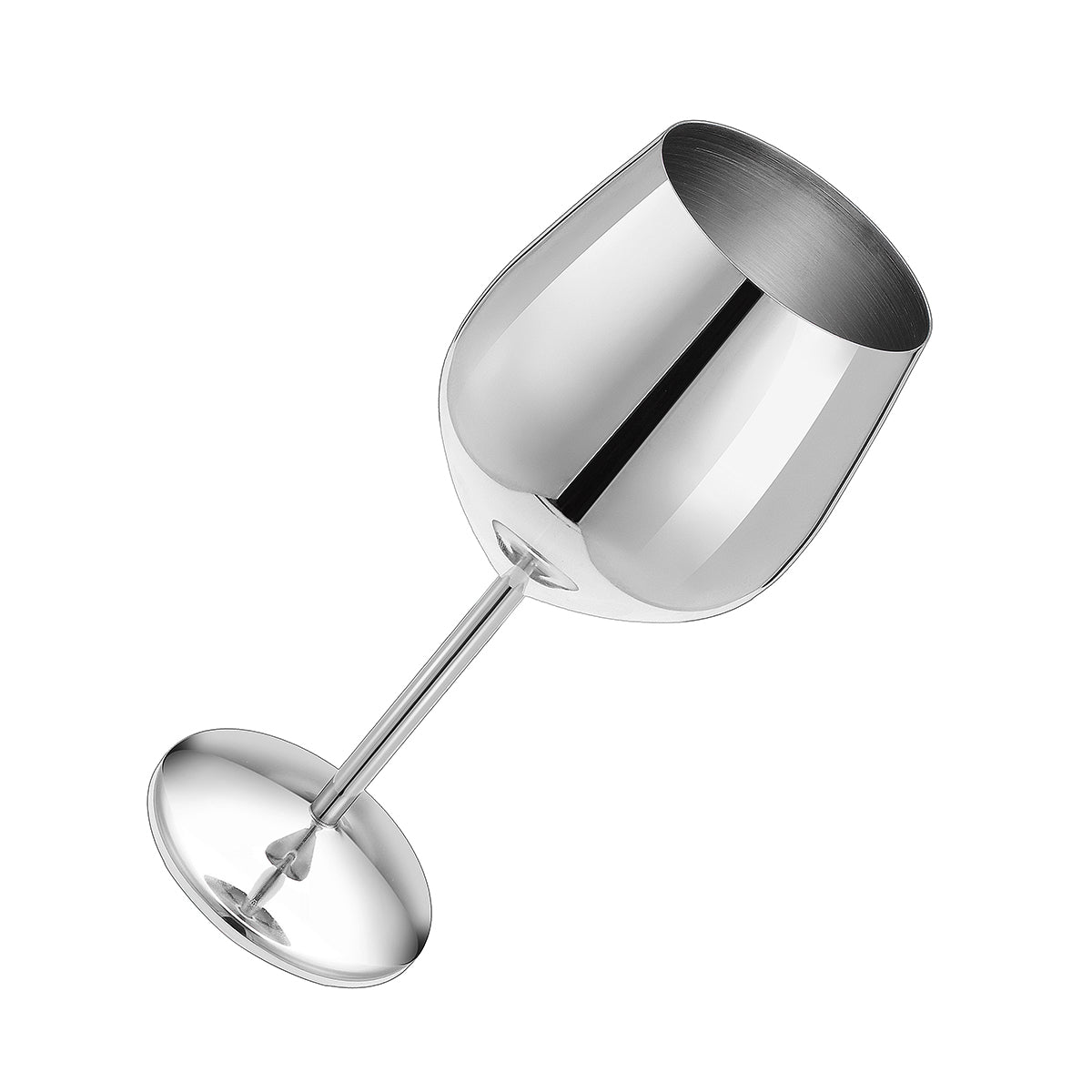 Elevate Your Sip Game - Stainless Steel Wine Goblet