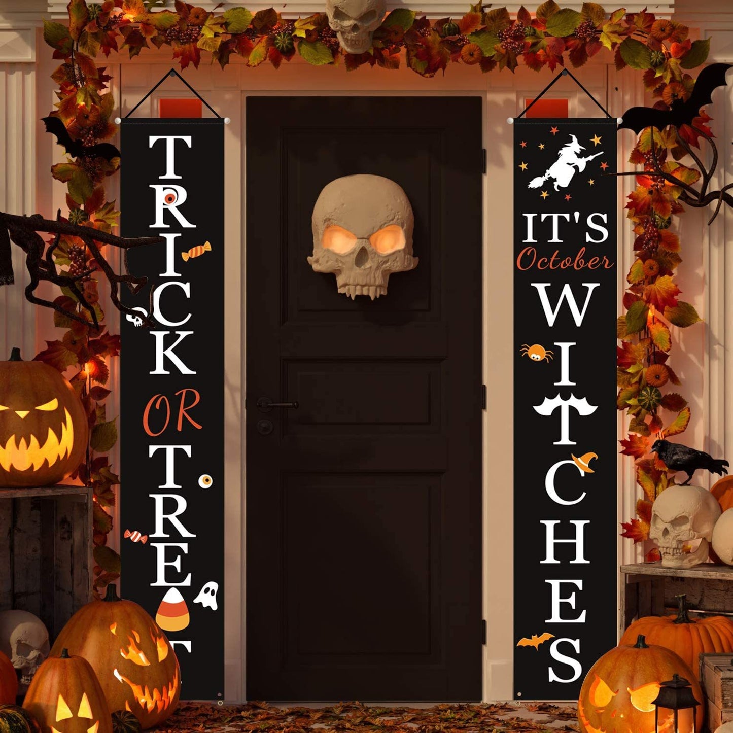 Halloween Door Curtain