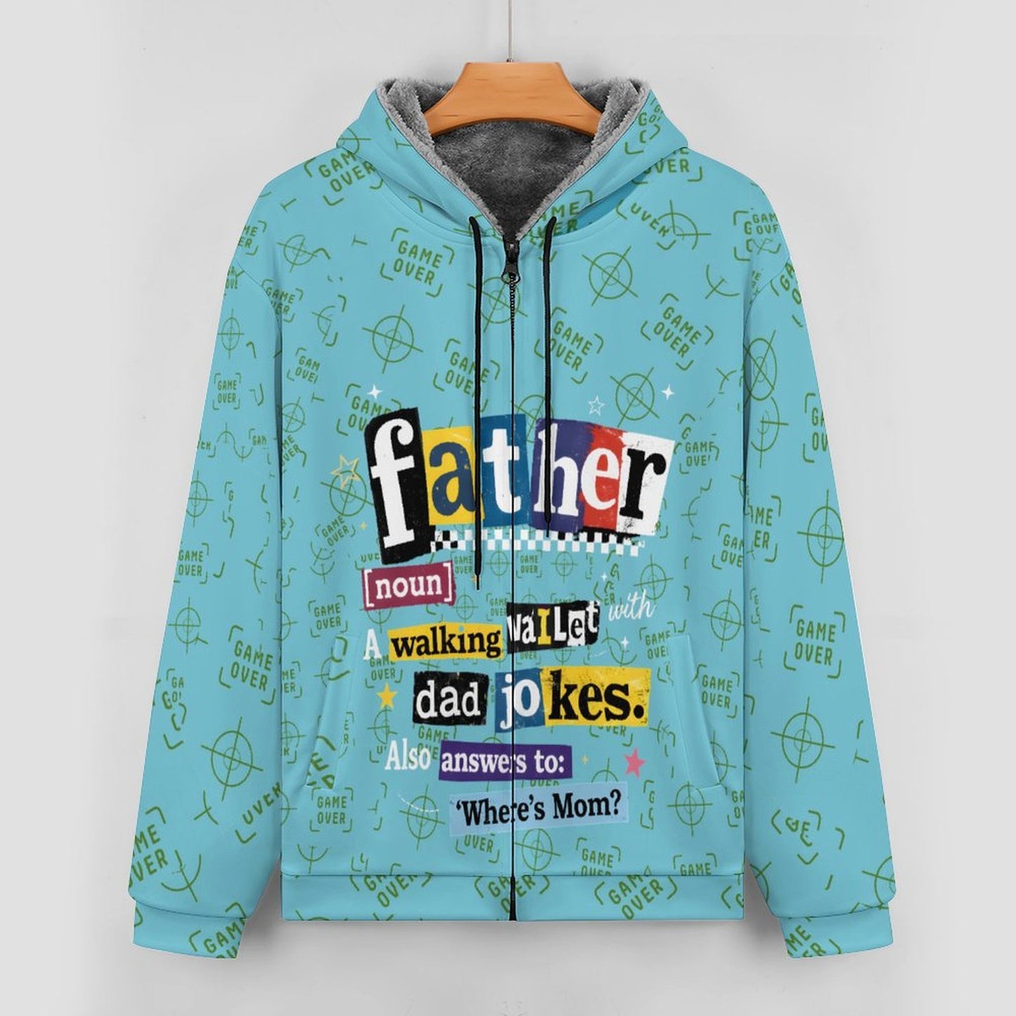 Double Layer Fleece Zippered Hoodies