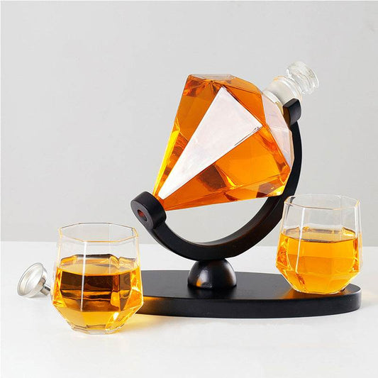 Diamond Whiskey Wine Set - Shop Jobie