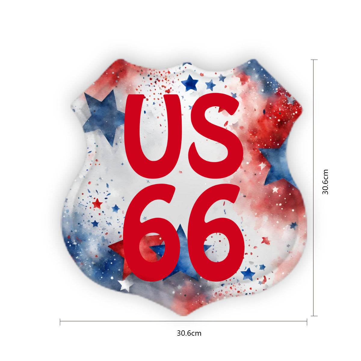 Retro Route 66 Tin Sign - Shop Jobie