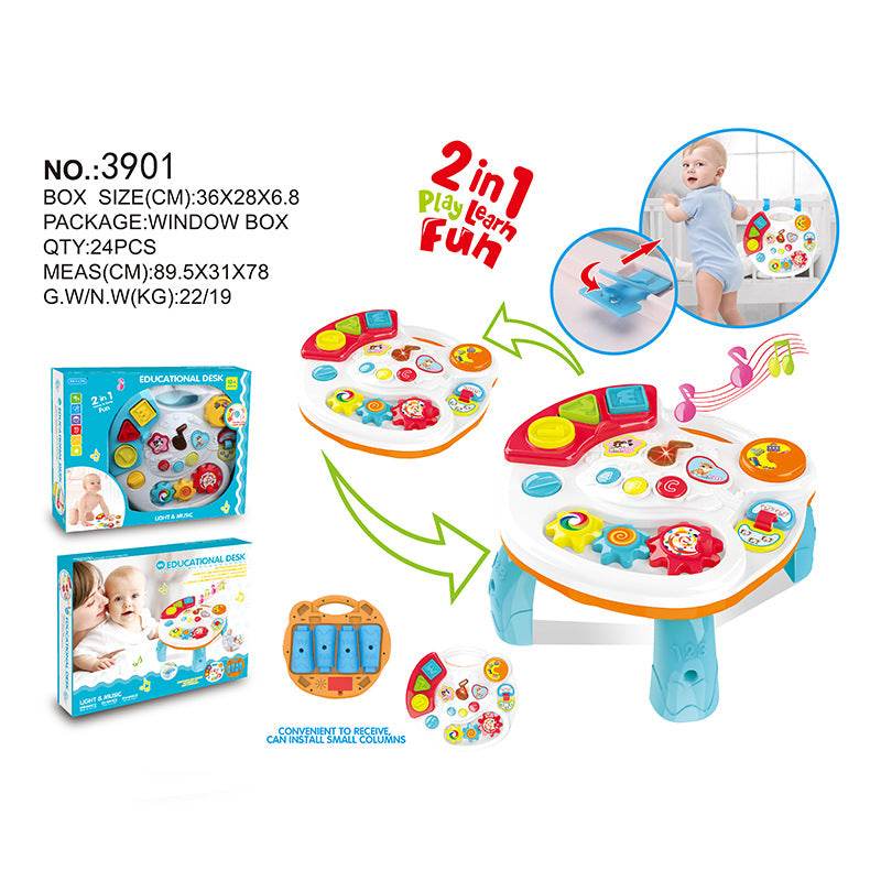 2-in-1 Hand Beating Drum Activity Table - Shop Jobie
