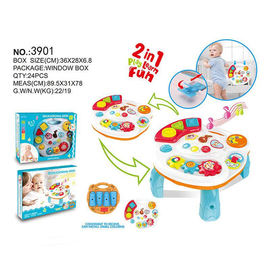 2-in-1 Hand Beating Drum Activity Table - Shop Jobie