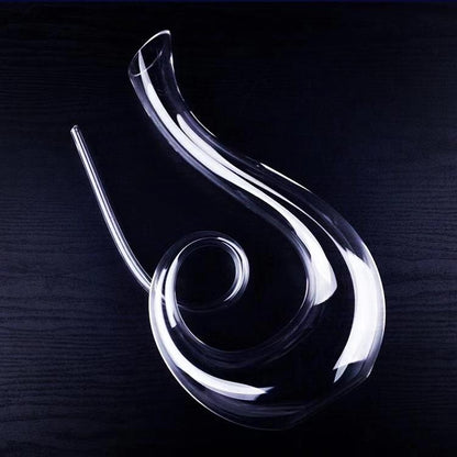 Abstract Wine Decanter