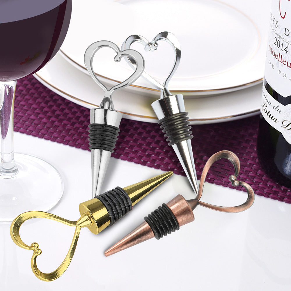 Heart Wine Bottle Stoppers