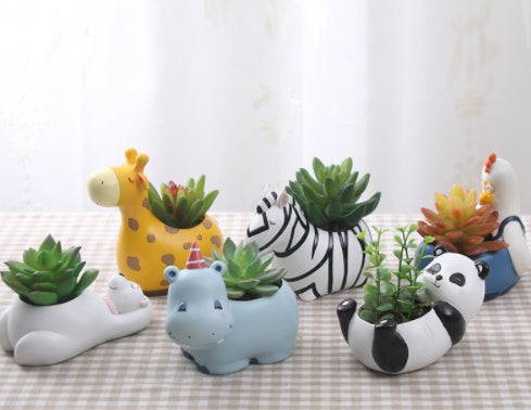 Cartoon Animal Succulent Plant Pot