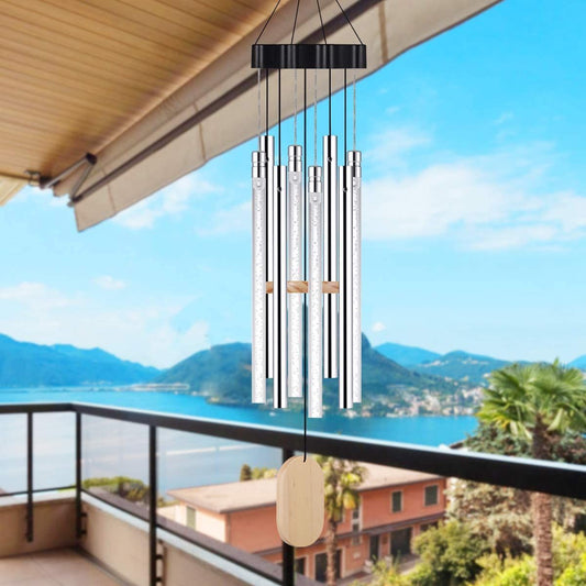 Solar Wind Chimes Patio Lamp