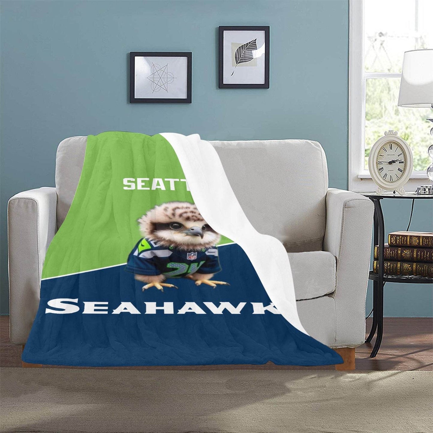 Seahawks Cozie Hug Baby Blanket - Shop Jobie