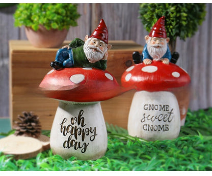 Sitting Gnome Mushroom