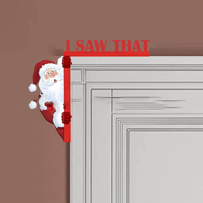 Santa & Friends Corner Door Hanging Decor - Shop Jobie