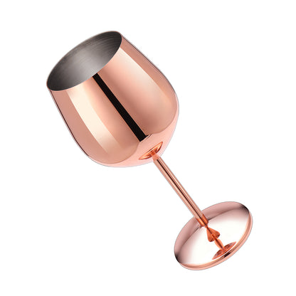 Elevate Your Sip Game - Stainless Steel Wine Goblet