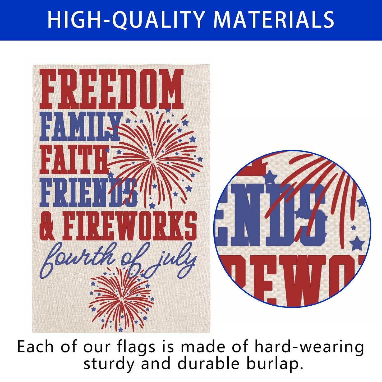 4th of July Garden Flag - Shop Jobie