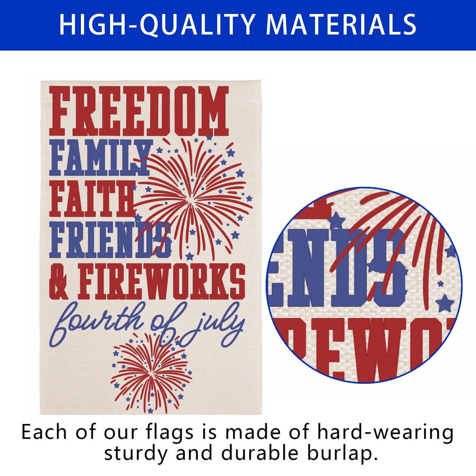 4th of July Garden Flag - Shop Jobie
