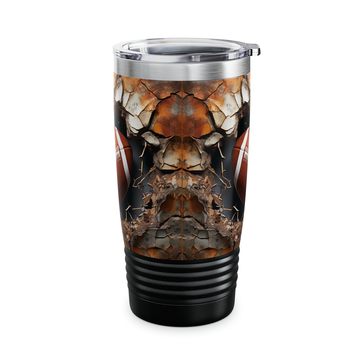 BUSTIN' OUT Football Ringneck Tumbler, 20 oz.