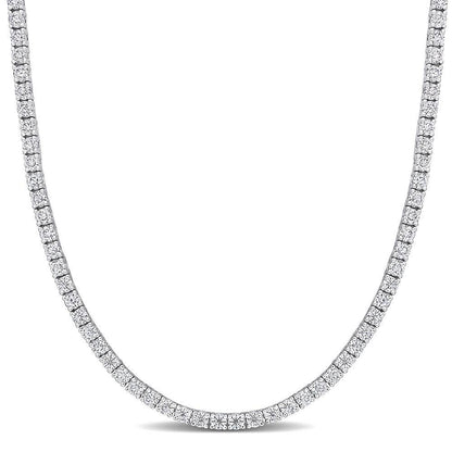 12.5 Ct. DEW Created Moissanite Tennis Necklace - Shop Jobie