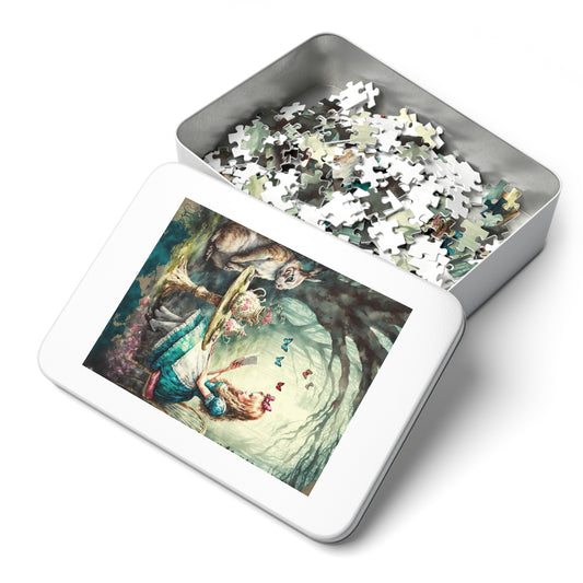 Alice Puzzle Metal Box - Shop Jobie