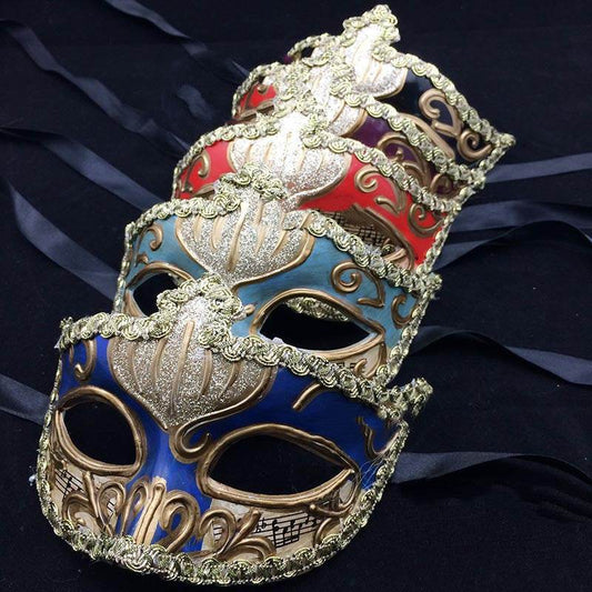 High-End Hand-Painted Masquerade Mask - Shop Jobie