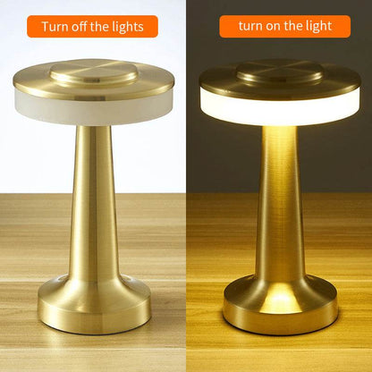Iron Art & Acrylic Touch Led Table Lamp - Shop Jobie