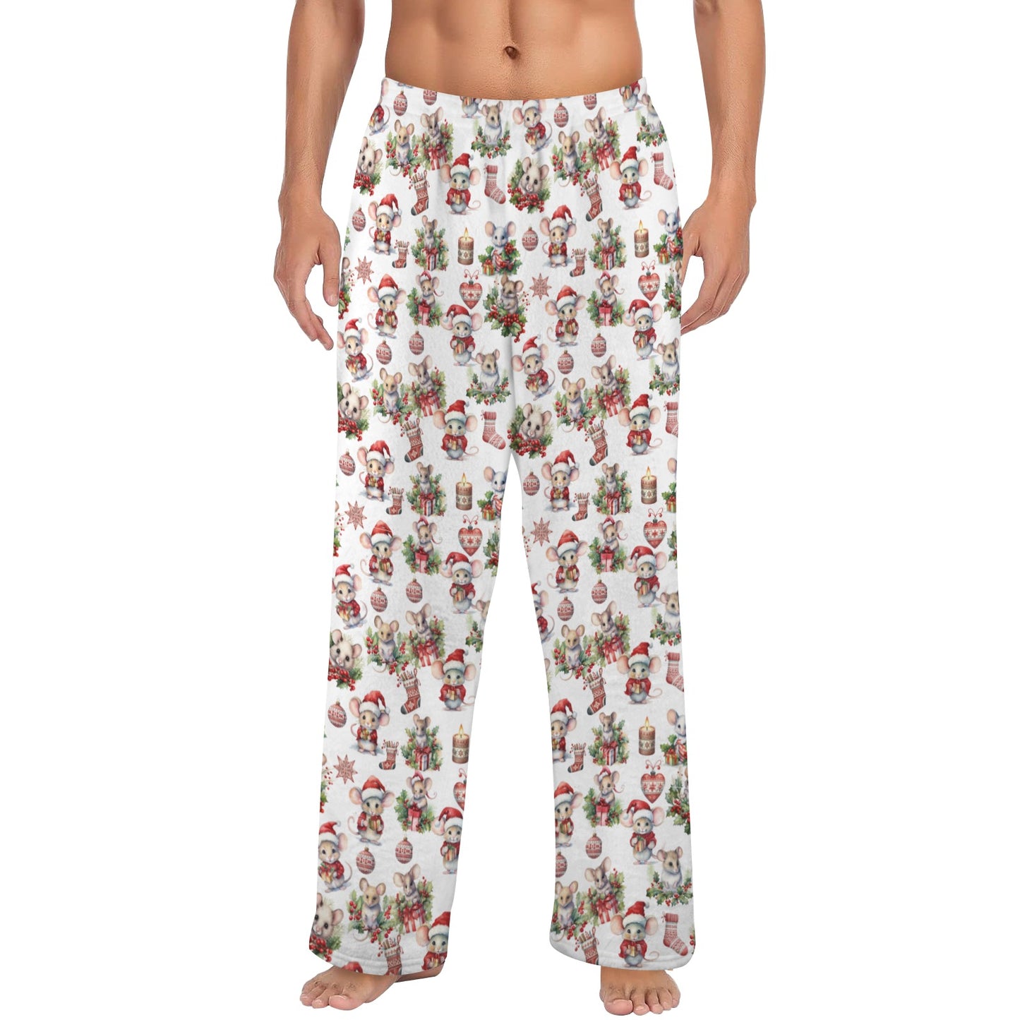 Cozie Hug Pajama Bottom - Mice