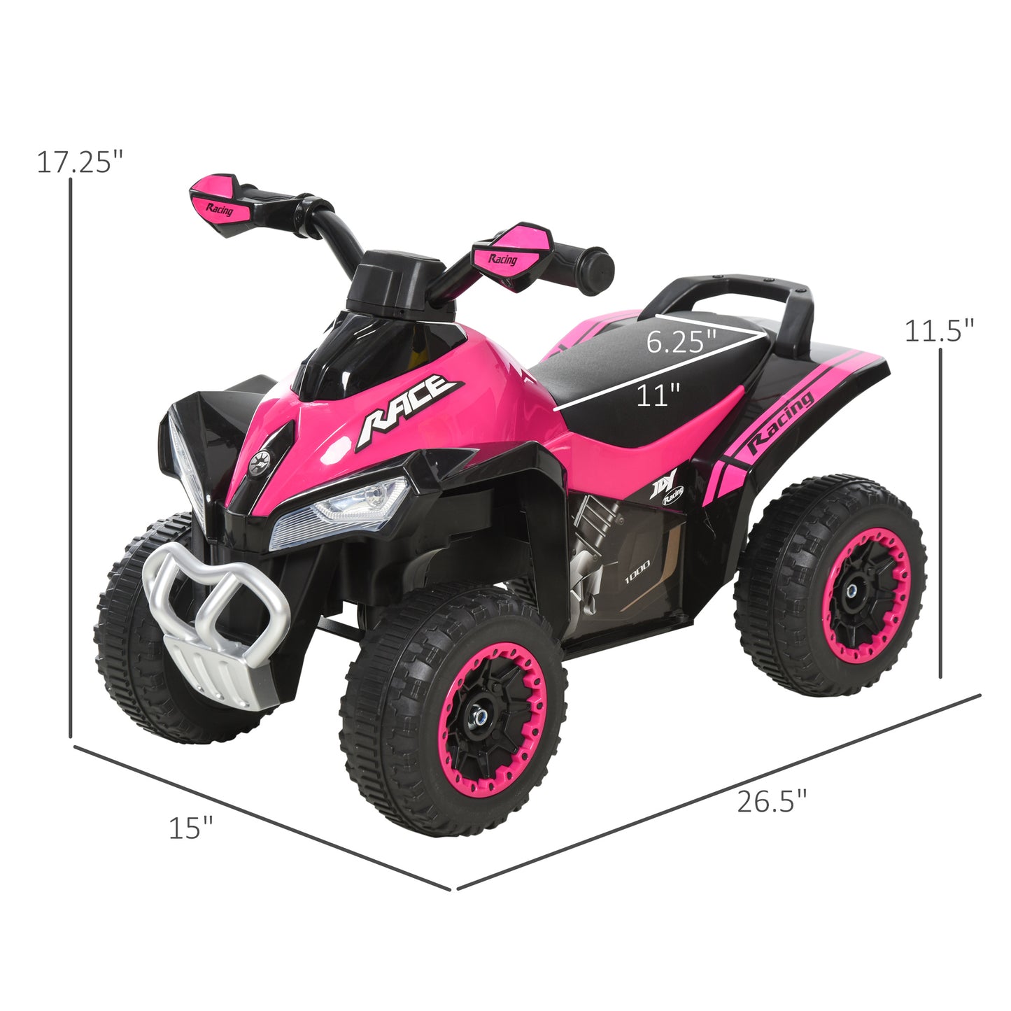 Little-One's Foot-to-Floor ATV Push Car