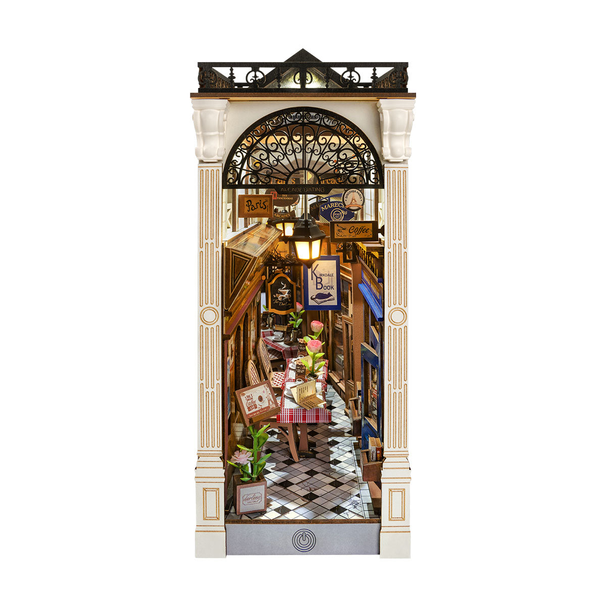 3D Wooden Miniature Dollhouse Kit - Arcade Dating Scene